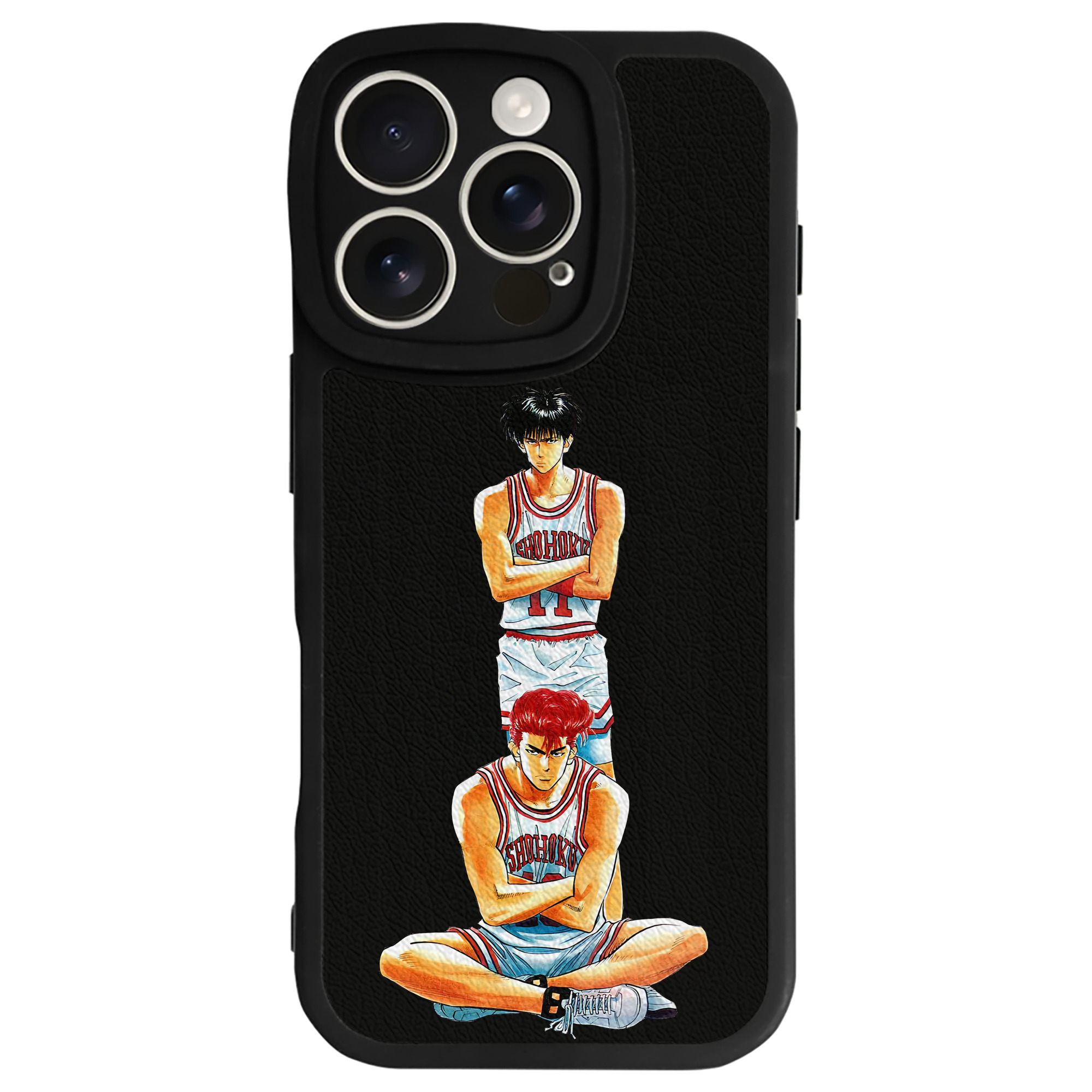 （画像用） SLAM DUNK／スラムダンク 【iPhone 16シリーズ対応】シリコンスマホケース（レザー調） 材質：シリコン